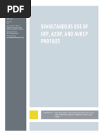 Simultaneous Use of HFP A2DP and AVRCP - WP - V11 PDF