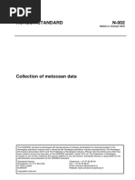 N-002 2nd 2010 Collection of Metocean Data