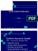 Audit Bancaire