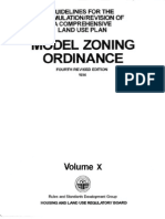 HLURB Model Zoning Ordinance 4th Ed. 1996