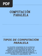 Tipos de Computación Paralela