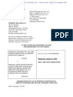 Chubb INA Holdings v. Chang (Motion To Dismiss)