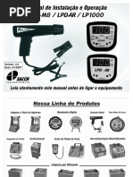 Manual Pistola Estroboscópica SACCH LPD-M8