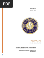 Discipulado Proceso Administrativo