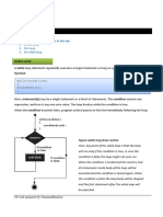 While Loop 2. For Loop 3. Do While Loop: Practice The Following Concepts in This Lab