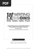 100 Writing Lessons