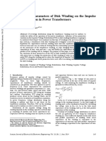 Influence of Parameter of Disk Winding