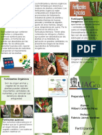 Triptico de Fertilizantes