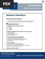 Research Proposal