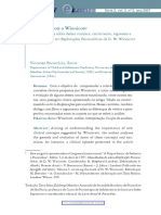 Algumas Notas Sobre Defesa Maníaca, Retraimento, Regressão e Interpretações em Explorações Psicanalíticas de D. W. Winnicott