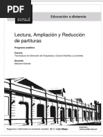 TDOYC Lectura Ampliación Reducción Partituras