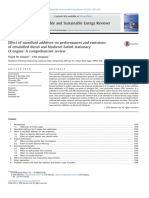 Vivek W. Khond & V.M. Kriplani (2016) - Effect of Nanofluid Additives On Performances and Emissions of Emulsified Diesel and Biodiesel Fueled Stationary CI Engine A Comprehensive Review