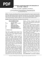 Fuzzy Logic Control Based Regenerative Braking in Electric Vehicle
