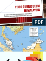 Mathematics Curriculum in Malaysia