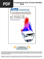 Fundamentals Hvac R Carter Stanfield