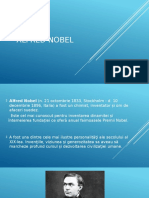 Alfred Nobel Prezentare PowerPoint