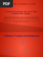 Software Company in India: Agami Technologies