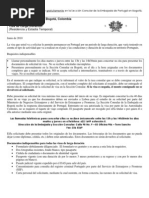 Requisitos Visa Larga Duración Portugal