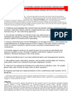 Impacts of Duterte'S Economic Agenda On Philippine Foreign Policy Submitted By: Emmanuel J. Bacud & Genuine Antique, BA POLITICAL SCIENCE IV