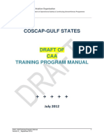 Training Program and Procedure