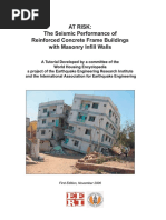 The Seismic Performance of Reinforced Concrete Frame Buildings With Masonary Infill Walls