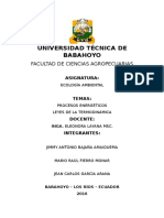 Procesos Energeticos y Leyes de La Termodinamica