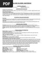 Calcium Chloride MSDS