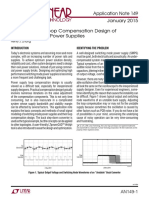 Application Note 149 January 2015 Modeling and Loop Compensation Design of Switching Mode Power Supplies