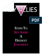 Set Aside Default Judgment.3