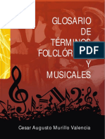 Diccionario de Terminos Folkloricos Musicales