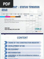 05.ir. Noraini Bahri (Cidb) - Ibs Roadmap - Status Towards 2015