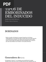 Tipos de Embobinados Del Inducido