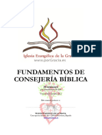 Fundamentos de Consejería Bíblica