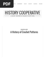 A History of Crochet Patterns - History Cooperative