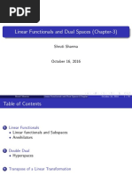 Linear Functionals and Dual Spaces PDF