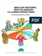 Encarte Niños y Niñas Con TDAH CEAPA PDF