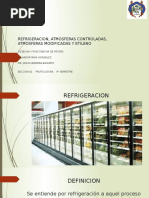 Refrigeracion, Atmosfera Controlada y Modificada y Etileno. Salvador