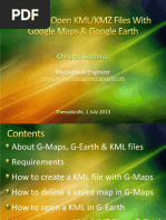 Create & Open KML-KMZ Files With Google Maps & Google Earth