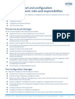 ITIL - SA and CM Roles and Resps PDF