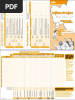 Registro Salida Matematica 4to Grado