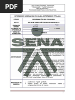 2010 SENA CEET Técnico Instalaciones Eléctricas R Versión 2010