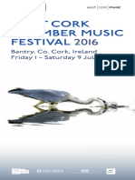 Chambermusic Festival 2016 Brochure PDF