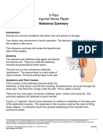 Reference Summary: X-Plain Inguinal Hernia Repair