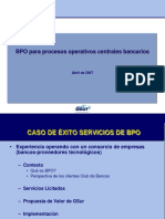 Reingeniería de Procesos Bancarios