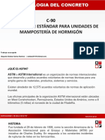 Astm C-90 - Unidades de Mampostería de Hormigón - Santos - Ramirez