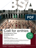 Call For Entries: Photographic Prize Exhibition 2017