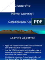 Chapter Five Internal Scanning: Organizational Analysis