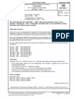 (DIN ISO 965-1-1999-11) - Metrisches ISO-Gewinde Allgemeiner Anwendung - Toleranzen - Teil 1 - Prinzipien Und Grundlagen (ISO 965-1-1998)