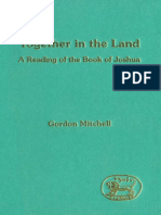 Gordon Mitchell Together in The Land A Reading of The Book of Joshua 1994 PDF