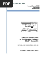 Product Manual 02784 (Revision A) : 723 Digital Speed Control For Reciprocating Engines - DSLC™ Compatible